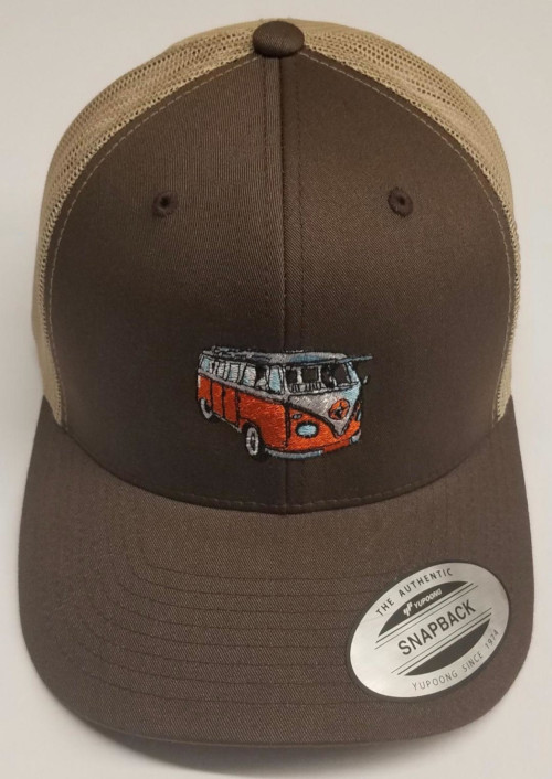 Microbus Retro Brown/Tan Trucker